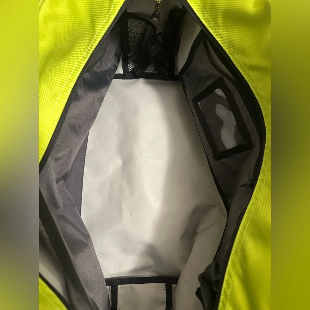Timbuk2 Tricolor Duffel Tote in Lime, Olive & Cream